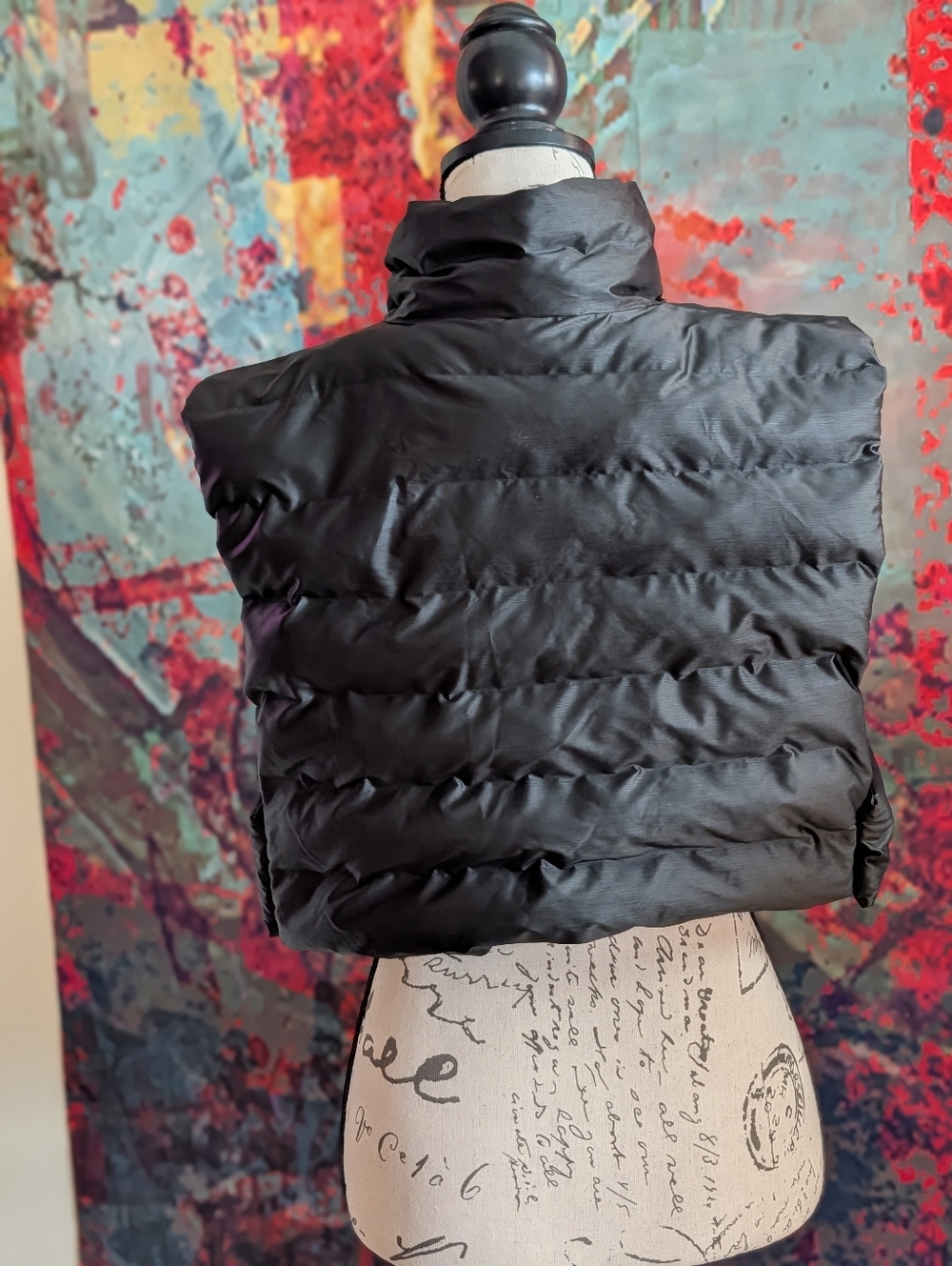 Rains Bator Sleeveless Quilted Jacket Black - Picture 4 of 13